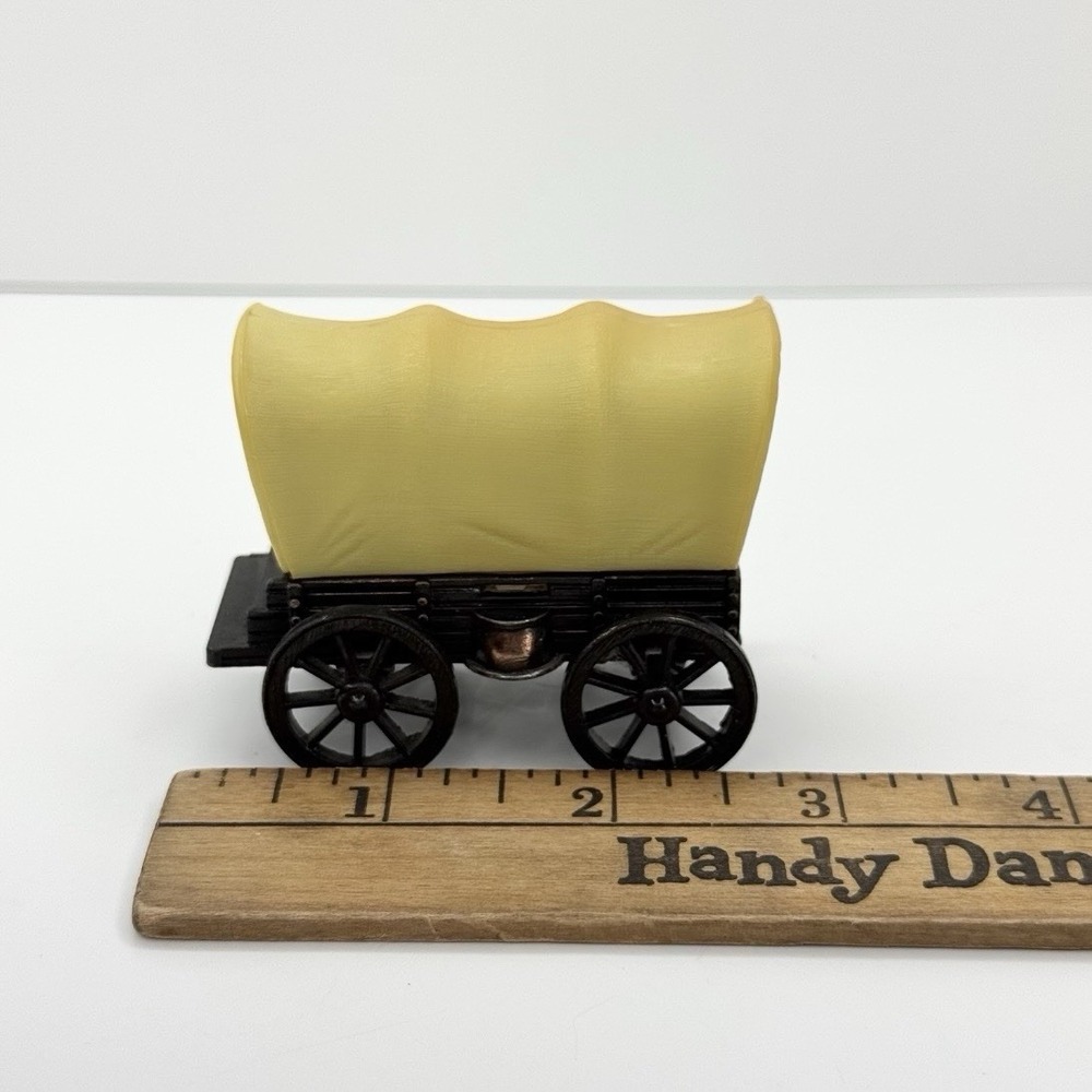Vintage Antique Finish Die-Cast Miniature Pencil Covered Wagon - Picture 11 of 11
